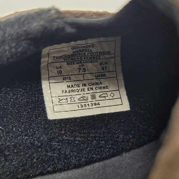 [SOLD]Merrell Shoes W 10 Brown M Connect Gunsmoke Brown Moc Slip On Minimalist - Picture 9 of 10